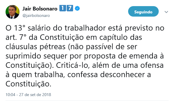 Em propaganda na TV, Alckmin espalha 'fake news' sobre Bolsonaro e décimo terceiro 1