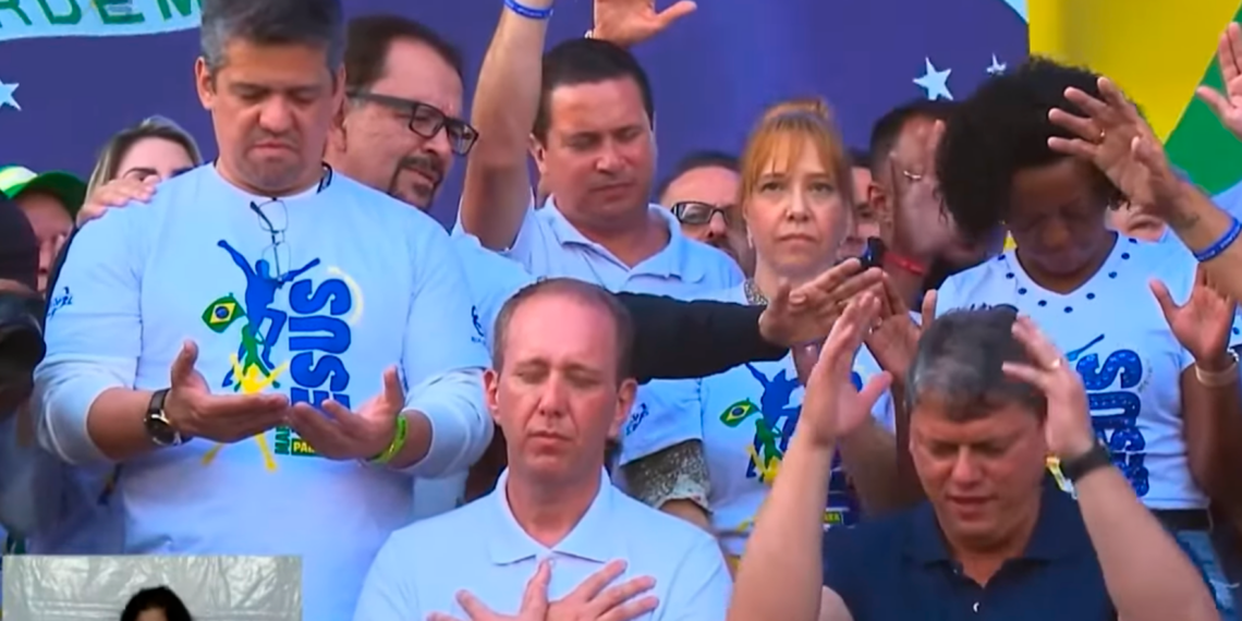 Tarcísio de Freitas participa de inauguração de igreja da Assembleia de Deus em SP 1