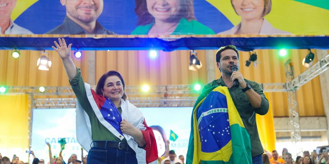 Com apoio de Bolsonaro em Manaus, capitão Alberto Neto e Maria do Carmo lançam coligação ‘Ordem e Progresso’ 1