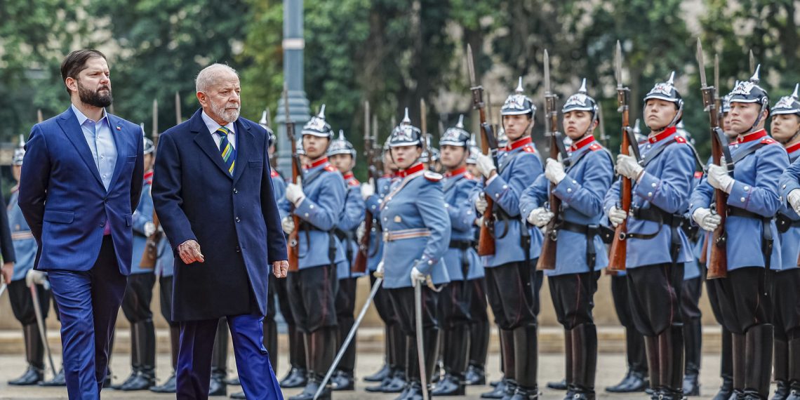 Lula e Gabriel Boric