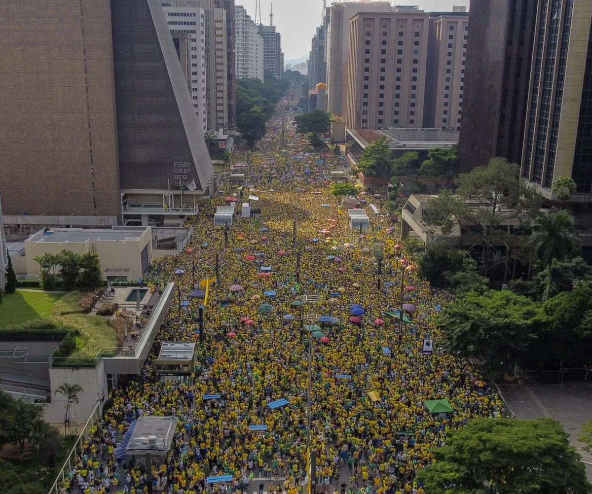 Avenida Paulista Manifestação 7 de setembro 