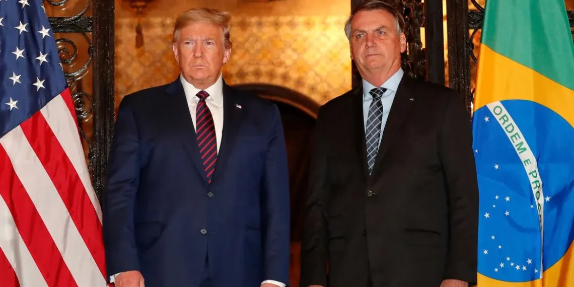 Trump quer a presença de Bolsonaro em sua posse presidencial nos EUA