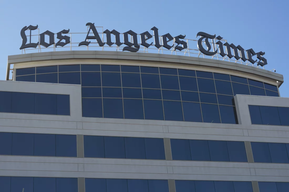 ‘Los Angeles Times’ demite todo o conselho editorial após vitória de Trump 1