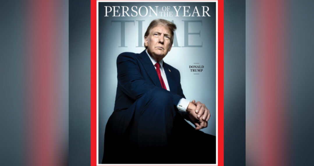 Revista Time elege Donald Trump como a personalidade de 2024: ‘Retomada histórica’