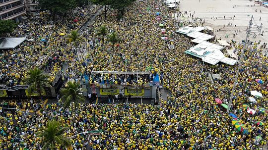 Manifestação ‘Anistia Já’ reuniu mais de 400 mil pessoas em Copacabana, diz Polícia Militar do Rio; veja fotos 1